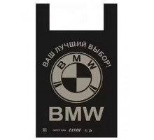 Пакет майка BMW Кримпласт середній 37 х 60 см