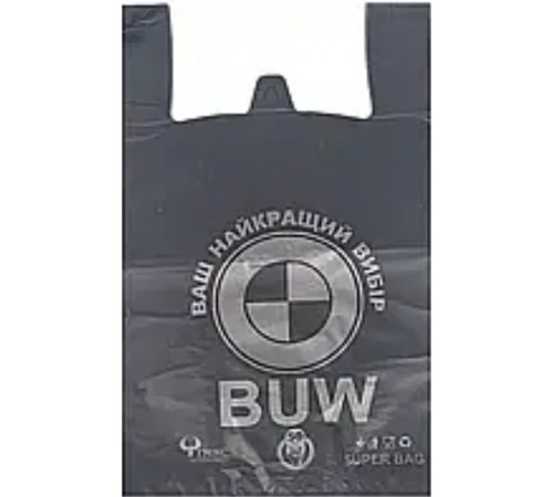 Пакет майка 37 х 60 см в асортименті