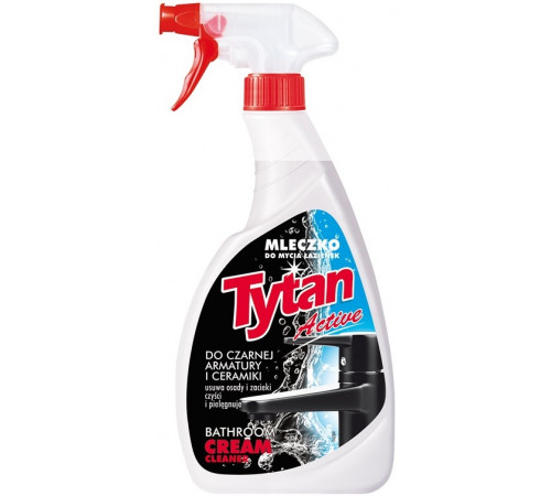 Молочко для чистки черной сантехники Tytan распылитель 500 мл
