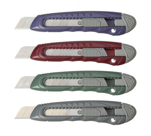 Ніж канцелярський Buromax BM4651 Morandi Style 18 мм в асортименті