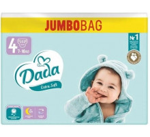 Підгузки дитячі Dada Extra Soft Jumbo Bag 4 (7-16 кг) 102 шт