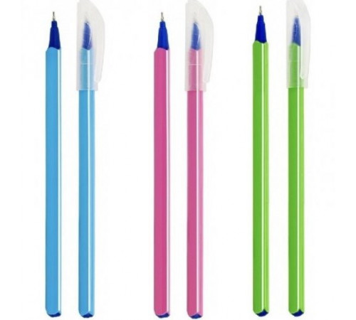 Ручка масляна Economix Triada синя 0.7 мм