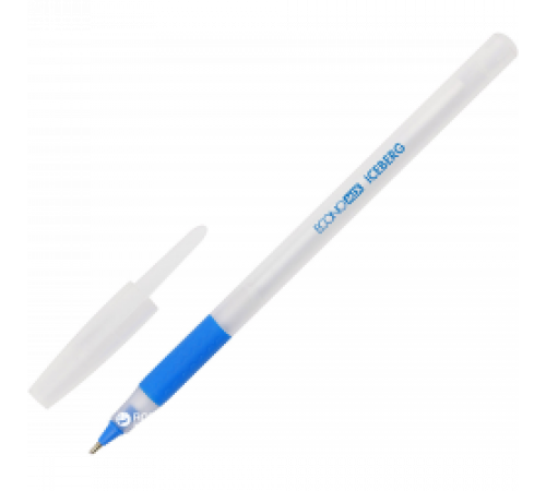 Ручка масляна Economix Iceberg синя 0.7 мм
