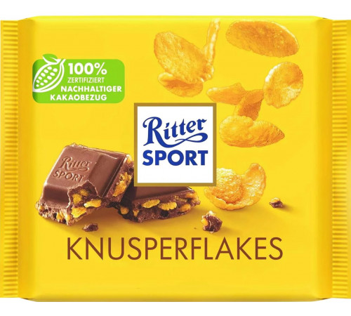 Шоколад Ritter Sport Knusperflakes 100 г
