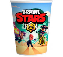 Паперові стаканчики Brawl Stars 250 мл 10 шт