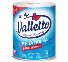 Паперовий рушник Valletto 2 шари 300 відривів