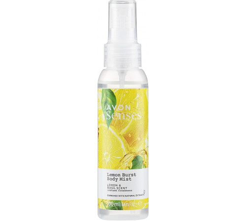 Лосьйон-спрей для тіла Avon Senses Lemon Burst 100 мл