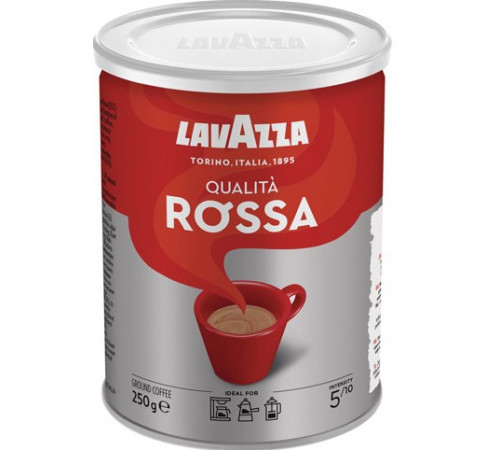 Кофе молотый LavAzza Qualita Rossa 250 г жб