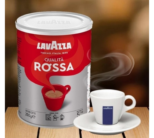 Кофе молотый LavAzza Qualita Rossa 250 г жб