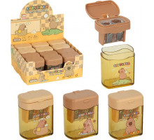 Чинка Капибара 613 на 2 лезвия с контейнером