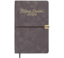 Еженедельник датирован 2026 A5 Buromax Velour ВМ2710 в ассортимете