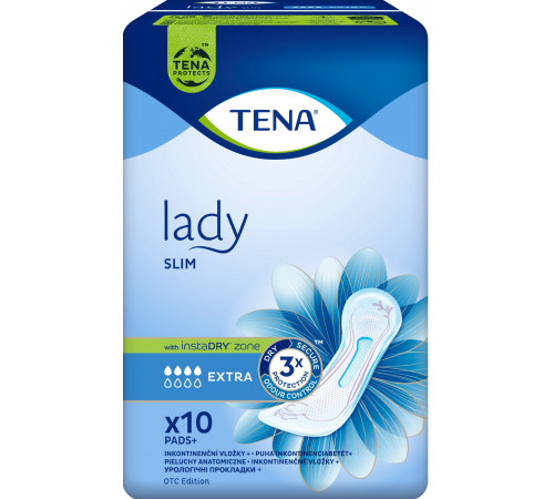 Урологічні прокладки Tena Lady Slim Extra 10 шт 4 к