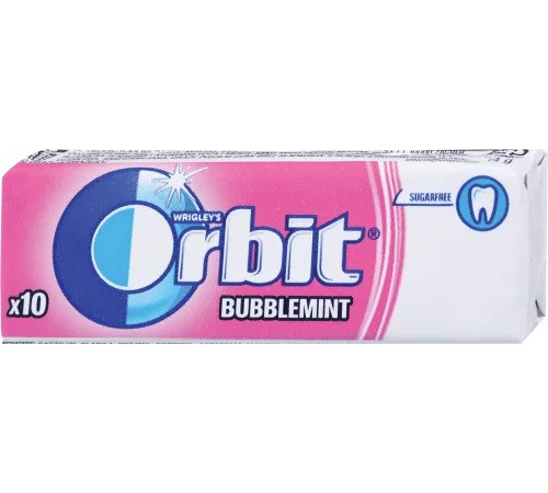 Жеватательная резинка Orbit Bubblemint