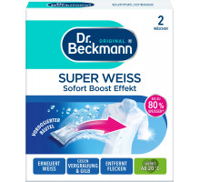 Порошок для отбеливания белья Dr.Beckmann Super Weiss 2 х 40 г