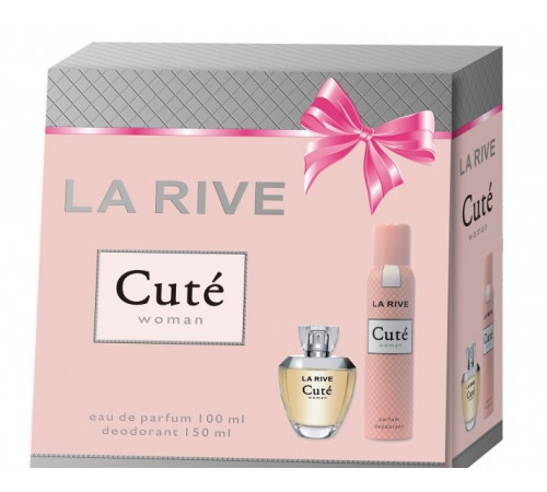 Набор для женщин La Rive Cute парфюмированная вода 100 мл + дезодорант 150 мл