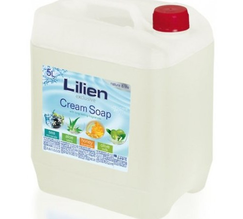 Жидкое крем-мыло Lilien Olive Milk канистра 5 л