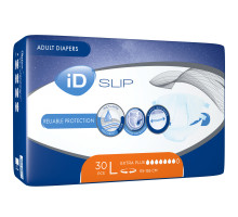 Подгузники для взрослых iD Slip Extra Plus Large 115-155 см 30 шт