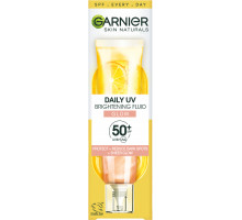 Сонцезахисний денний флюїд Garnier Skin Naturals з вітаміном С SPF 50+ 40 мл