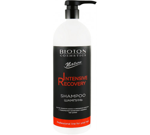 Шампунь Bioton Cosmetics Naturе Intensive Recovery 1000 мл