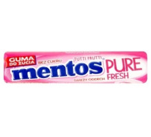 Жевательная резинка Mentos Pure Fresh Тутти-фрутти 15.5 г