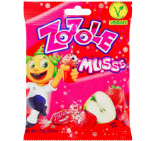 Карамель цукрова Zozole Яблуко- полуниця- вишня 75 г