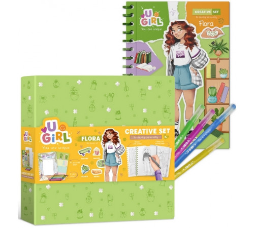 Набір для креативної творчості Dodo UGirl 300955 Flora Набір для креативної творчості Dodo UGirl 300955 Flora