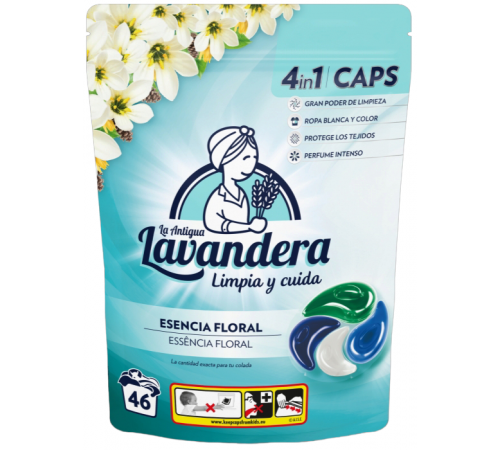 Гелеві капсули La Antigua Lavandera 4in1 Esencia floral 46 шт (ціна за 1 шт)