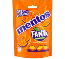 Драже жувальне Mentos Fanta Апельсин 160 г