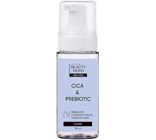 Пінка для інтимної гігієни Beautyderm Cica & Prebiotic 150 мл