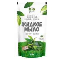 Рідке мило BIO Naturell Зелений чай дой-пак 500 мл