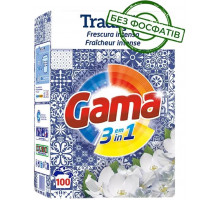 Стиральный порошок Gama 3in1 Интенсивная свежесть 5.5 кг 100 циклов стирки