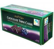 Конфеты Maitre Truffout Chocolate Thins Cassis 200 г