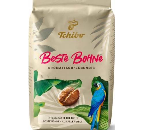 Кава в зернах Tchibo Beste Bohne 500 г Кава в зернах Tchibo Beste Bohne 500 г