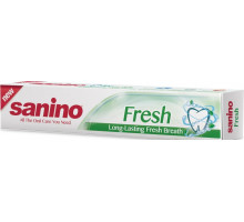 Зубна паста Sanino  Fresh тривала свіжість 100 мл
