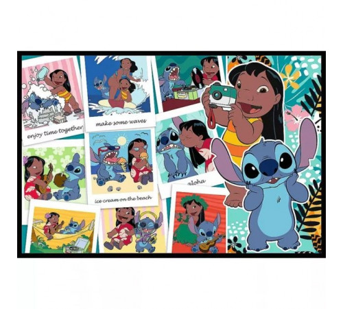 Пазли Trefl 13334 Ліло і Стіч Щасливе життя 2х200 елементів