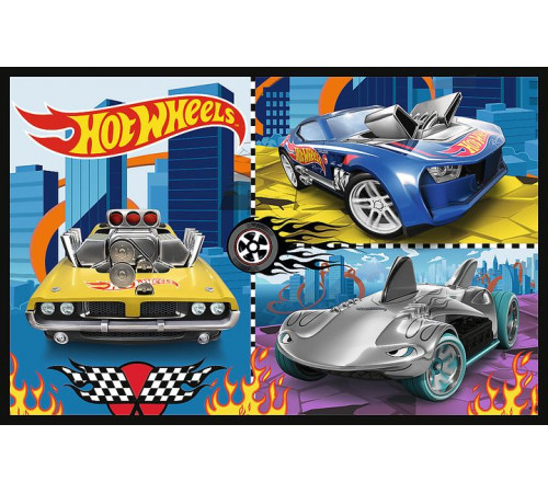 Пазли Trefl 34442 Hot Wheels 2х70 елементів