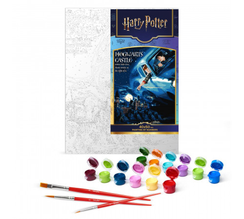 Набор для росписи по номерам Ideyka КНО8719 Полет на авто 40 х 50 см с красками металлик