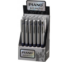 Ручка шариковая автоматическая Piano РТ-186 Classic Excellent Синяя 0.5 мм