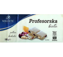 Шоколад Білий Magnetic Profesorska 180 г