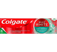 Зубная паста Colgate Max White Clay & Minerals 75 мл