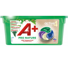 Гелеві капсули для прання А+ 4в1 Pro Nature 22 шт (ціна за 1 шт)