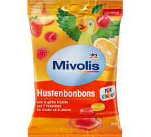 Леденцы без сахара для детей Mivolis Hustenbonbons 75 г