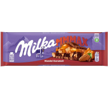 Шоколад молочный Milka Mandel Karamell 300 г