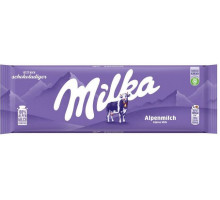 Шоколад молочный Milka Alpenmilch 270 г