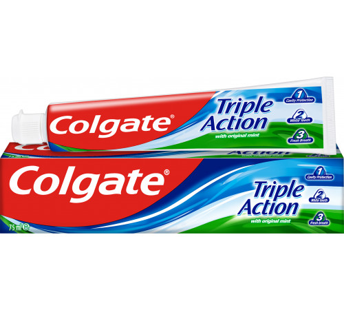 Зубная паста Colgate Triple Аction 75 мл