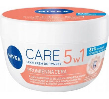 Легкий крем для лица Nivea Care 5в1 Сияющая кожа 100 мл