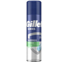 Гель для гоління Gillette Series Sensitive Aloe Vera 200 мл