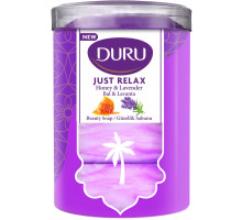 Мыло Duru Just Relax с экстрактом Меда и ароматом Лаванды 4 х 90 г