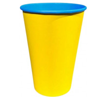 Стакан картонный ST-79 Yellow and Blue 340 мл 50 шт