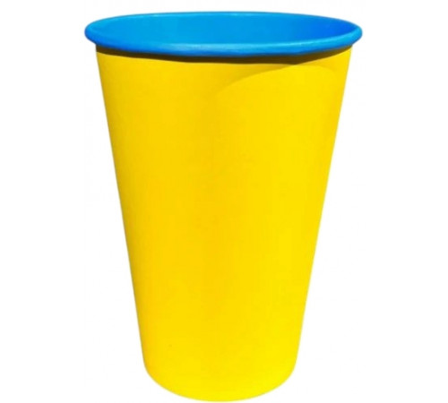 Стакан картонный ST-79 Yellow and Blue 340 мл 50 шт